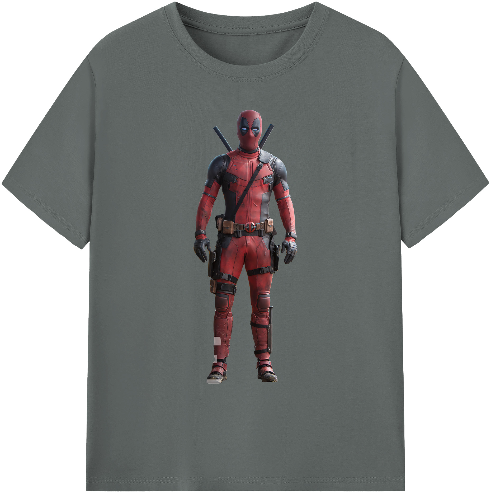 （画像用） Deadpool デッドプール 綿100％ メンズ半袖Tシャツ｜肌触りやわらか＆通気性